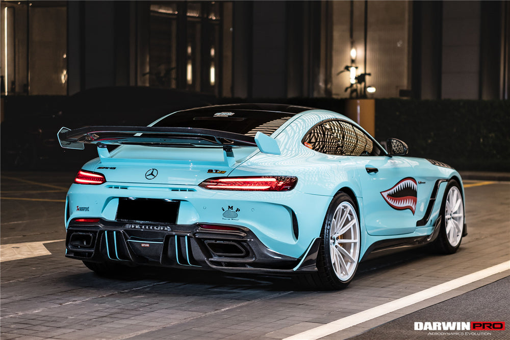 Parachoques trasero de fibra de carbono con puntas de escape Mercedes Benz AMG GTC IMPII 2017-2021