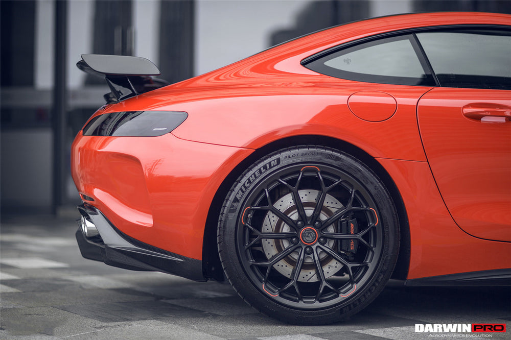 2015-2016 Mercedes Benz AMG GT GTS IMP Performance Partial Carbon Fiber Rear Bumper with Diffuser - DarwinPRO Aerodynamics