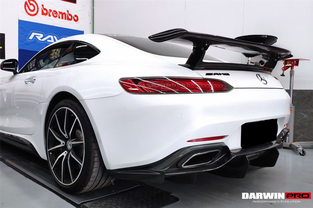 2015-2021 Mercedes Benz AMG GT GTS IMP Carbon Fiber Rear Diffuser - DarwinPRO Aerodynamics