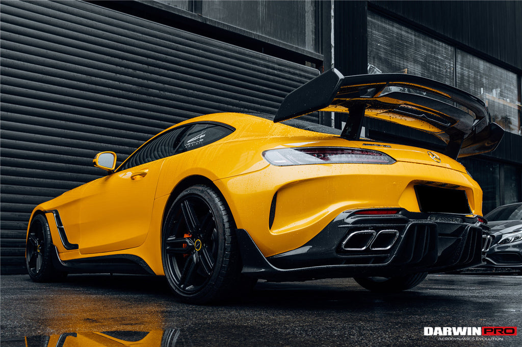 2015-2021 Mercedes Benz AMG GT | GTS Partial Carbon Fiber Rear Bumper ...