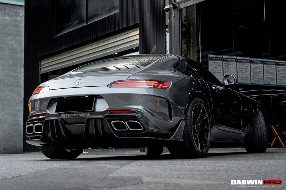 2015-2021 Mercedes Benz AMG GT | GTS Partial Carbon Fiber Rear Bumper ...