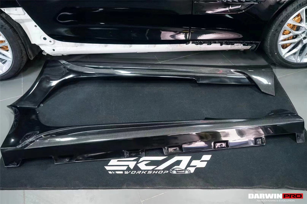 2017-2021 Mercedes Benz AMG GTR ONLY IMP Carbon Fiber Side Skirts