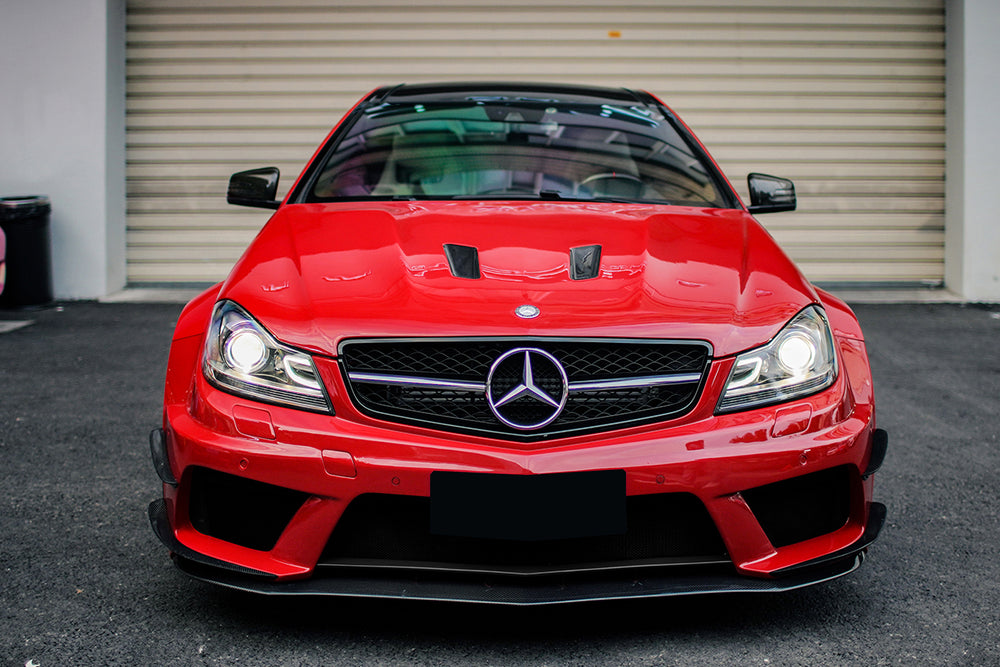 DarwinPRO 2012-2014 Mercedes Benz W204 C63 AMG Coupe BKSS Style Wide Full Body Kit - DarwinPRO Aerodynamics