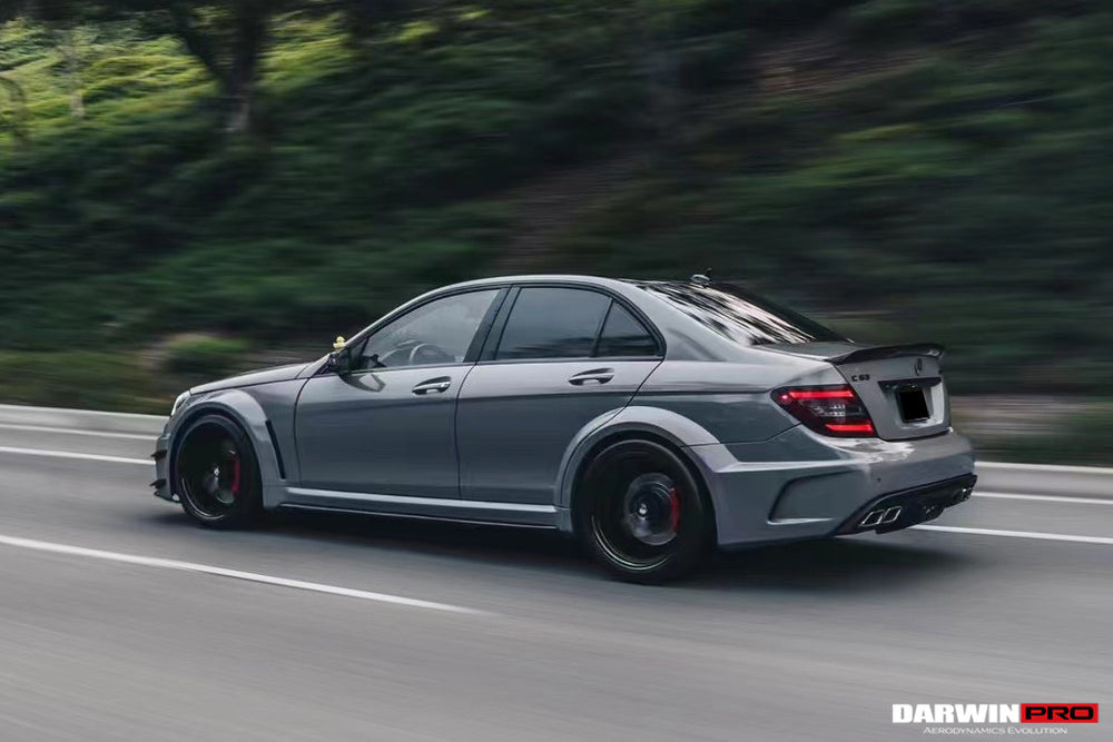 DarwinPRO 2012-2014 Mercedes Benz W204 C63 AMG Sedan BKSS Style Wide Full Body Kit