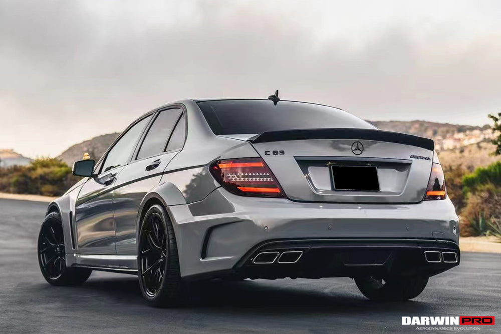DarwinPRO 2012-2014 Mercedes Benz W204 C63 AMG Sedan BKSS Style Wide Full Body Kit