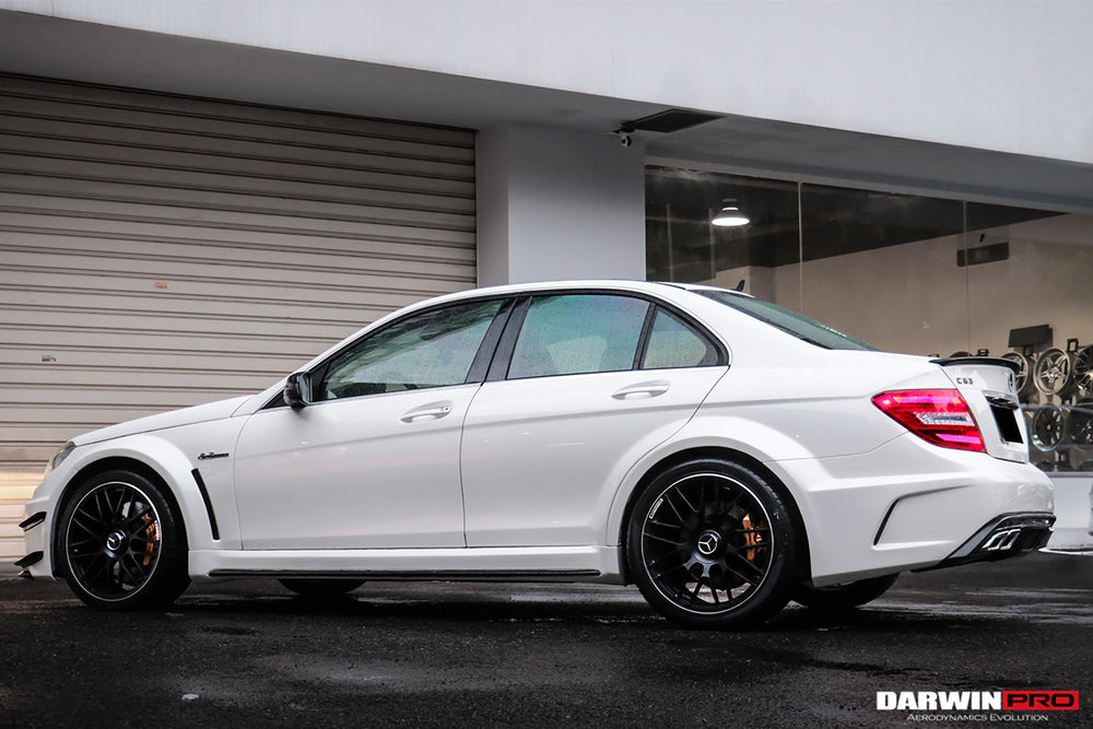 DarwinPRO 2012-2014 Mercedes Benz W204 C63 AMG Sedan BKSS Style Wide Full Body Kit