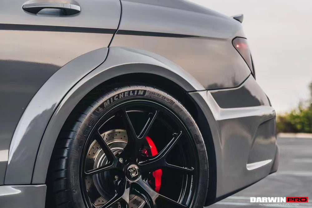 DarwinPRO 2012-2014 Mercedes Benz W204 C63 AMG Sedan BKSS Style Wide Full Body Kit