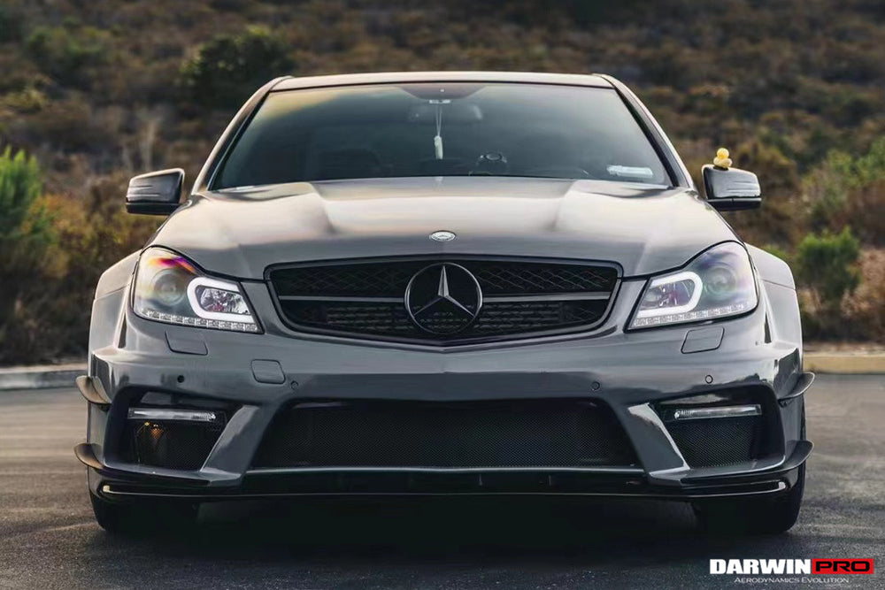 DarwinPRO 2012-2014 Mercedes Benz W204 C63 AMG Sedan BKSS Style Wide Full Body Kit