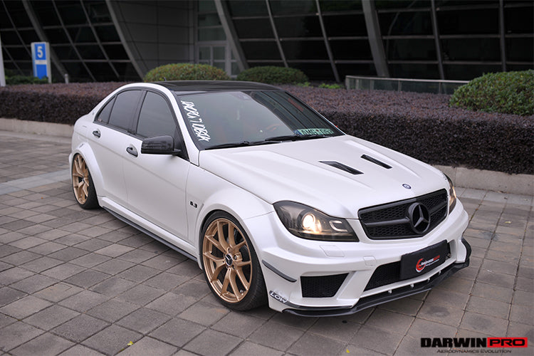 DarwinPRO 2012-2014 Mercedes Benz W204 C Class BKSS Style Hood (Not Fit AMG)