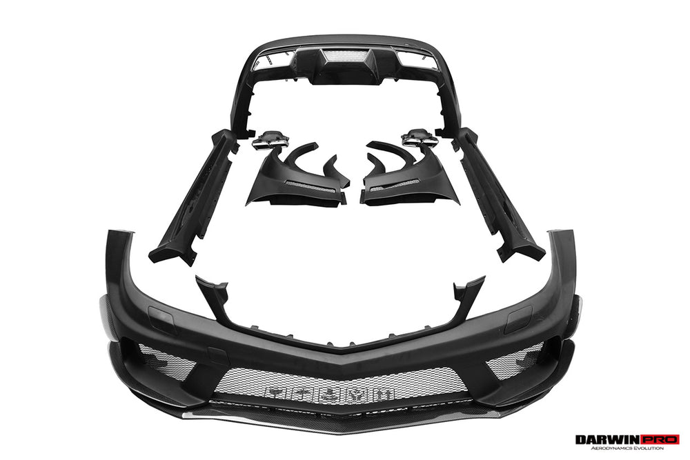 DarwinPRO 2012-2014 Mercedes Benz W204 C63 AMG Sedan BKSS Style Wide Full Body Kit