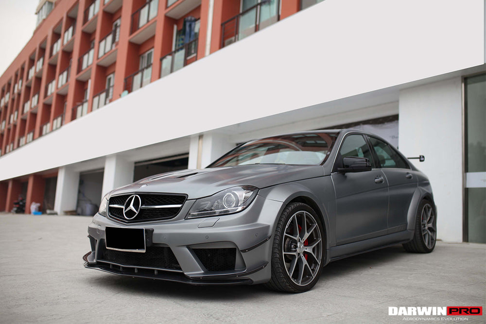 DarwinPRO 2012-2014 Mercedes Benz W204 C63 AMG Sedan BKSS Style Wide Full Body Kit