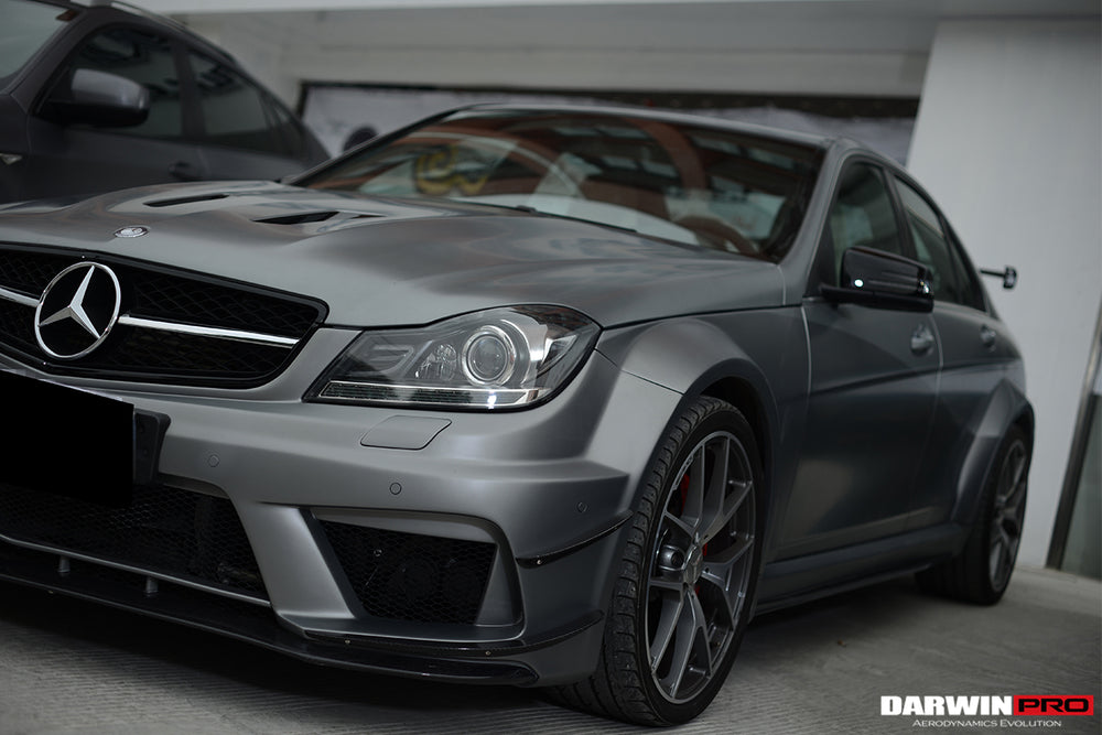 DarwinPRO 2012-2014 Mercedes Benz W204 C63 AMG Sedan BKSS Style Wide Full Body Kit