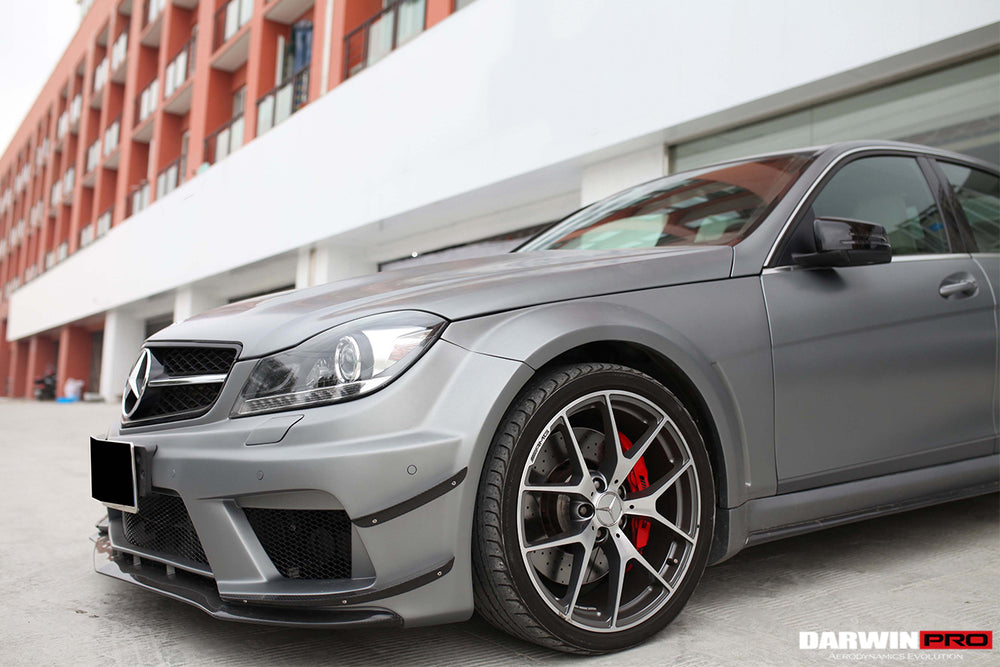 DarwinPRO 2012-2014 Mercedes Benz W204 C63 AMG Sedan BKSS Style Wide Full Body Kit