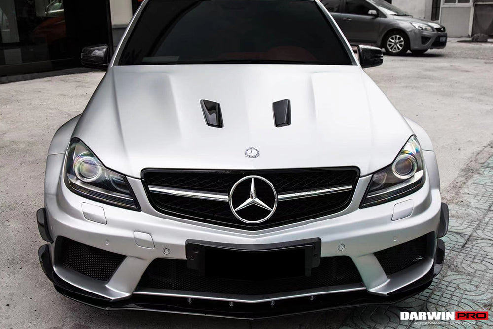 DarwinPRO 2012-2014 Mercedes Benz W204 C Class BKSS Style Hood (Not Fit AMG)