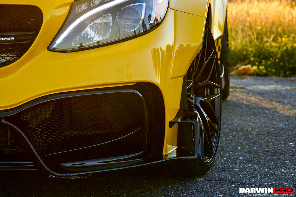 2015-2021 Mercedes Benz W205 C63 & S AMG Sedan IMP Performance Partial Carbon Fiber Full Body Kit - DarwinPRO Aerodynamics