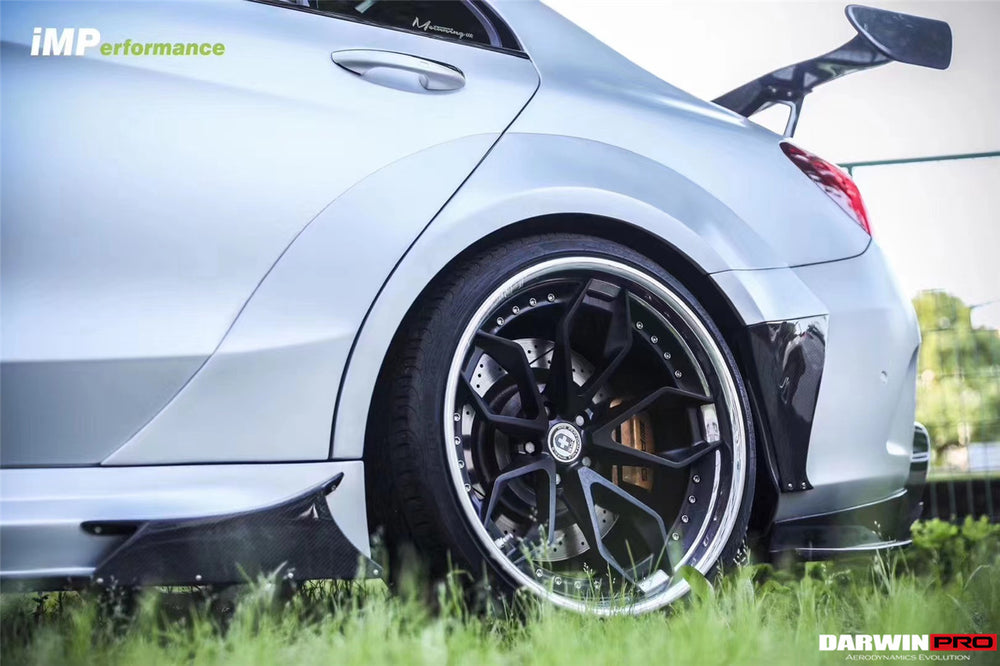 2015-2021 Mercedes Benz W205 C63 & S AMG Sedan IMP Performance Partial Carbon Fiber Full Body Kit - DarwinPRO Aerodynamics