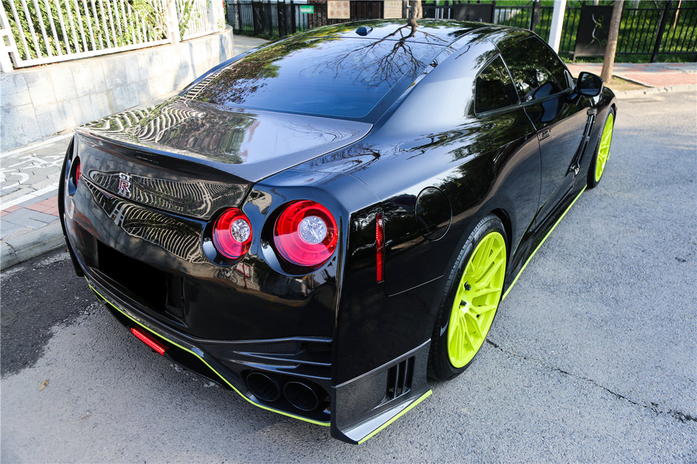 2008-2016 Nissan GTR R35 CBA DBA Ver15 NSM Style Part Carbon Fiber Full Body Kit