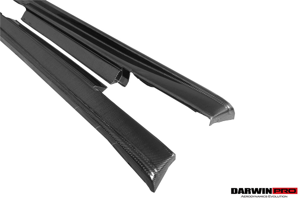 DarwinPRO 2008-2022 Nissan GTR R35 CBA DBA NSM Style Carbon Fiber Side Skirts