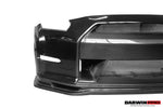  2008-2016 Nissan GTR R35 CBA DBA Ver15 NSM Style Partial Carbon Fiber Front Bumper 