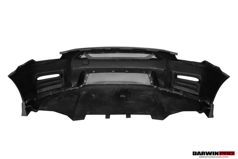 DarwinPRO 2008-2016 Nissan GTR R35 CBA DBA Ver17 NSM Style Partial Carbon Fiber Front Bumper