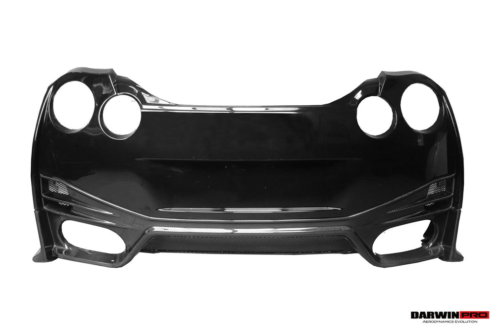 DarwinPRO 2008-2022 Nissan GTR R35 CBA DBA EBA NSM Style Partial Carbon Fiber Rear Bumper