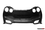  DarwinPRO 2008-2022 Nissan GTR R35 CBA DBA EBA NSM Style Partial Carbon Fiber Rear Bumper 