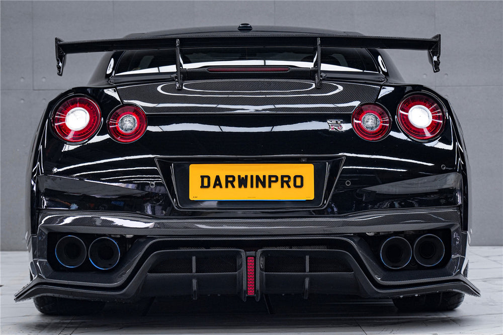 2017-2023 Nissan GTR R35 EBA Carbon Fiber Rear Diffuser DarwinPRO (BKSS)