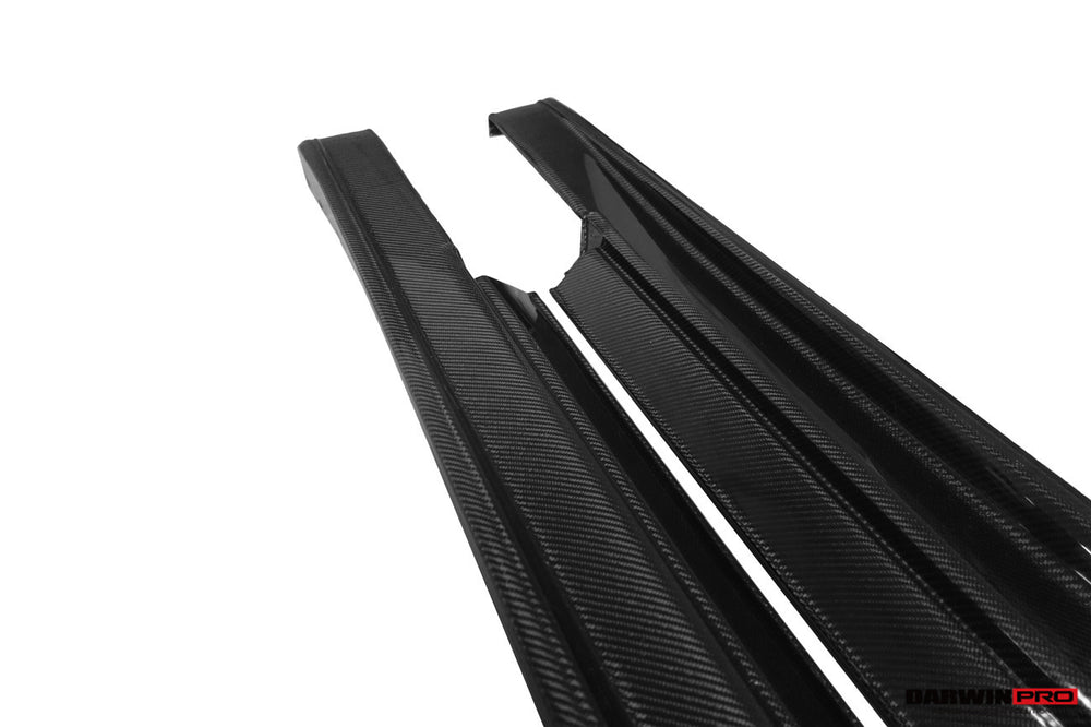 DarwinPRO 2008-2022 Nissan GTR R35 CBA DBA NSM Style Carbon Fiber Side Skirts