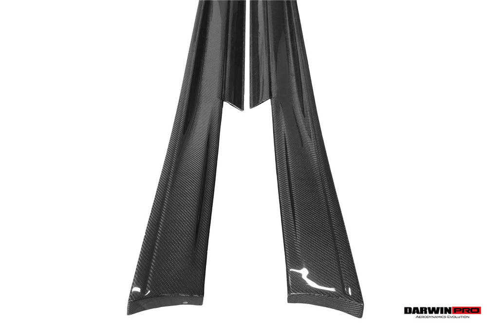 DarwinPRO 2008-2022 Nissan GTR R35 CBA DBA NSM Style Carbon Fiber Side Skirts