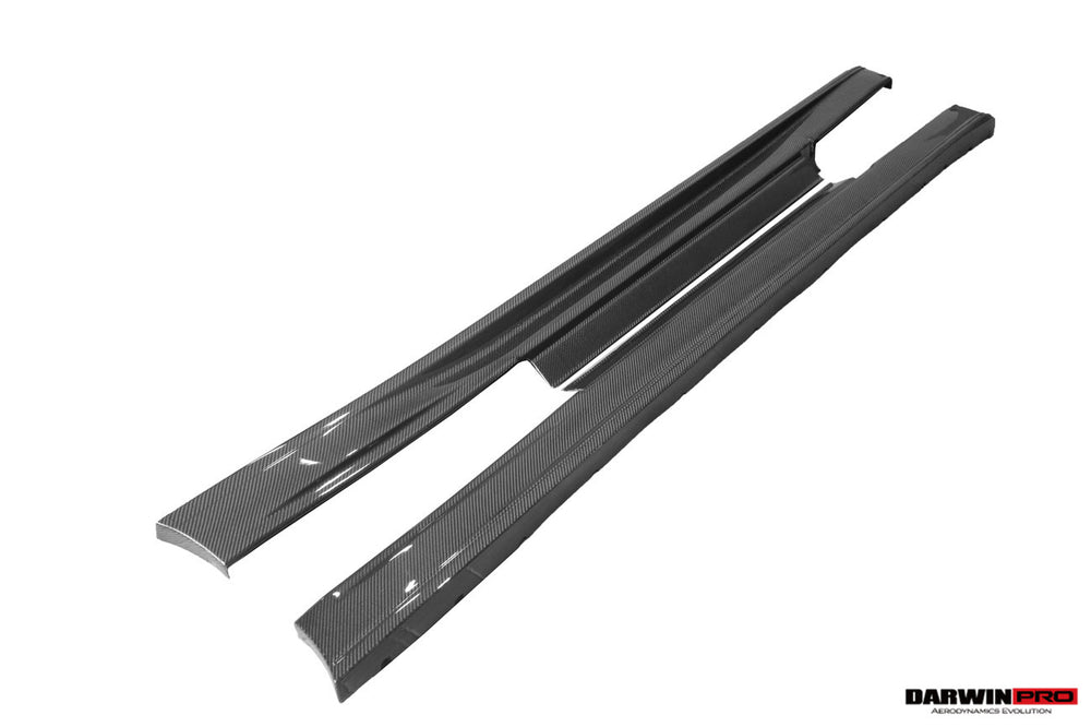 DarwinPRO 2008-2022 Nissan GTR R35 CBA DBA NSM Style Carbon Fiber Side Skirts