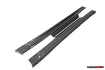  DarwinPRO 2008-2022 Nissan GTR R35 CBA DBA NSM Style Carbon Fiber Side Skirts 