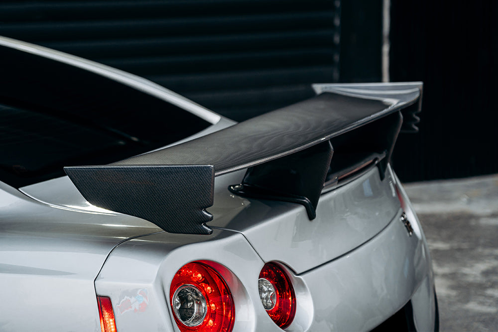 2008-2023 Nissan GTR R35 CBA DBA EBA NSM Style Carbon Fiber Trunk Spoiler Wing