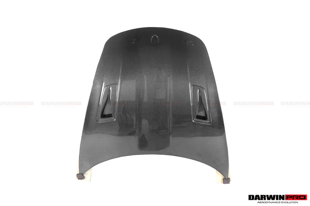 DarwinPRO 2012-2019 Porsche 991 Carrera S & Targa 4 & 4s GT2RS Style Carbon Fiber Hood - DarwinPRO Aerodynamics