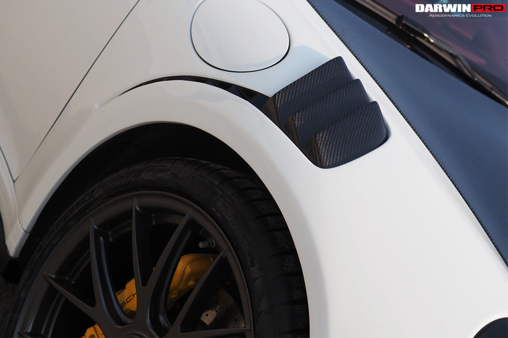 2016-2019 Porsche 911 991.2 Carrera Targa 4 4S GT2RS Style Partial Carbon Fiber Fender - DarwinPRO Aerodynamics