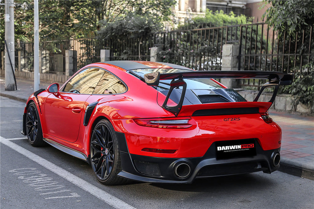 DarwinPRO 2016-2019 Porsche 911 991.2 Carrera S GT2RS-Style GT2RS Carbon Fiber Side Skirts - DarwinPRO Aerodynamics