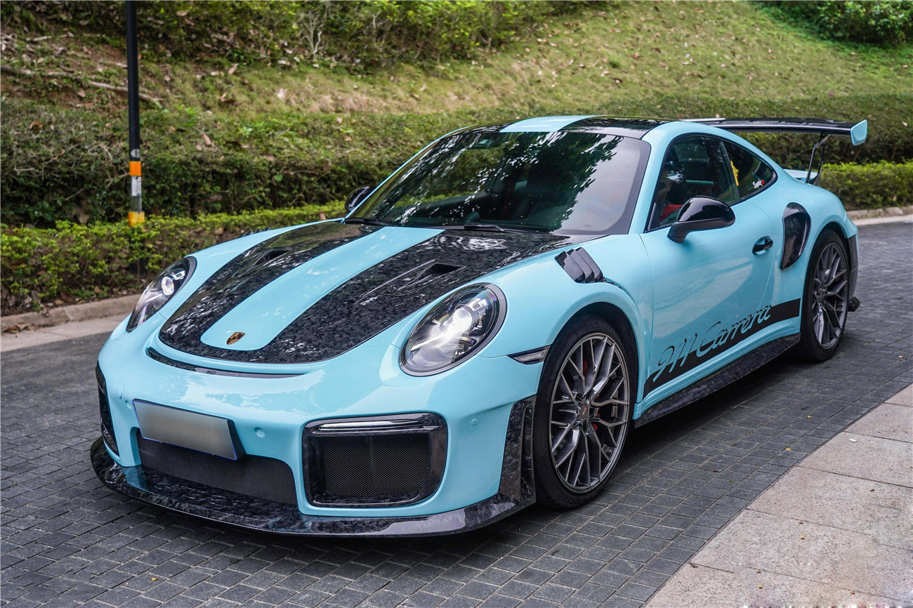 DarwinPRO 2016-2019 Porsche 911 991.2 Carrera S GT2RS-Style Partial Carbon Fiber Full Body Kit - DarwinPRO Aerodynamics