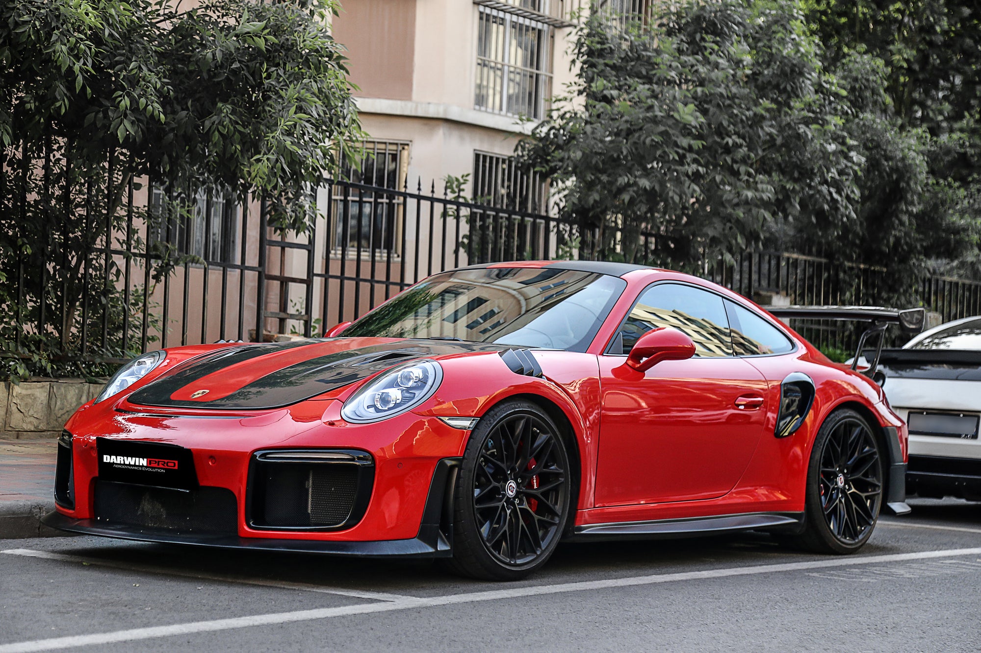 DarwinPRO 2016-2019 Porsche 911 991.2 Carrera S GT2RS-Style Partial Carbon Fiber Full Body Kit - DarwinPRO Aerodynamics