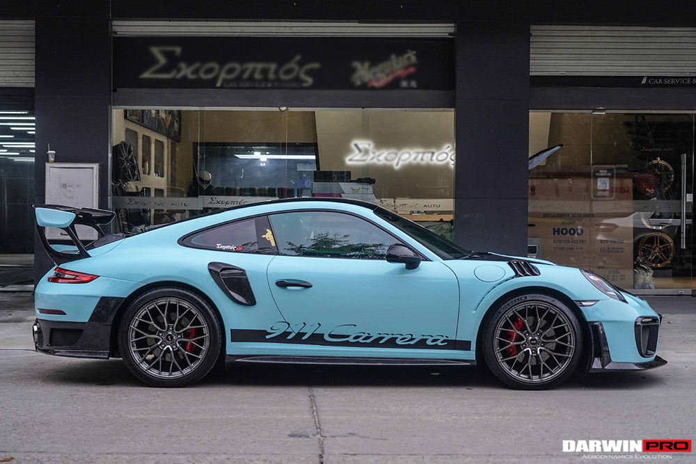 DarwinPRO 2016-2019 Porsche 911 991.2 Carrera S GT2RS-Style Partial Carbon Fiber Full Body Kit - DarwinPRO Aerodynamics
