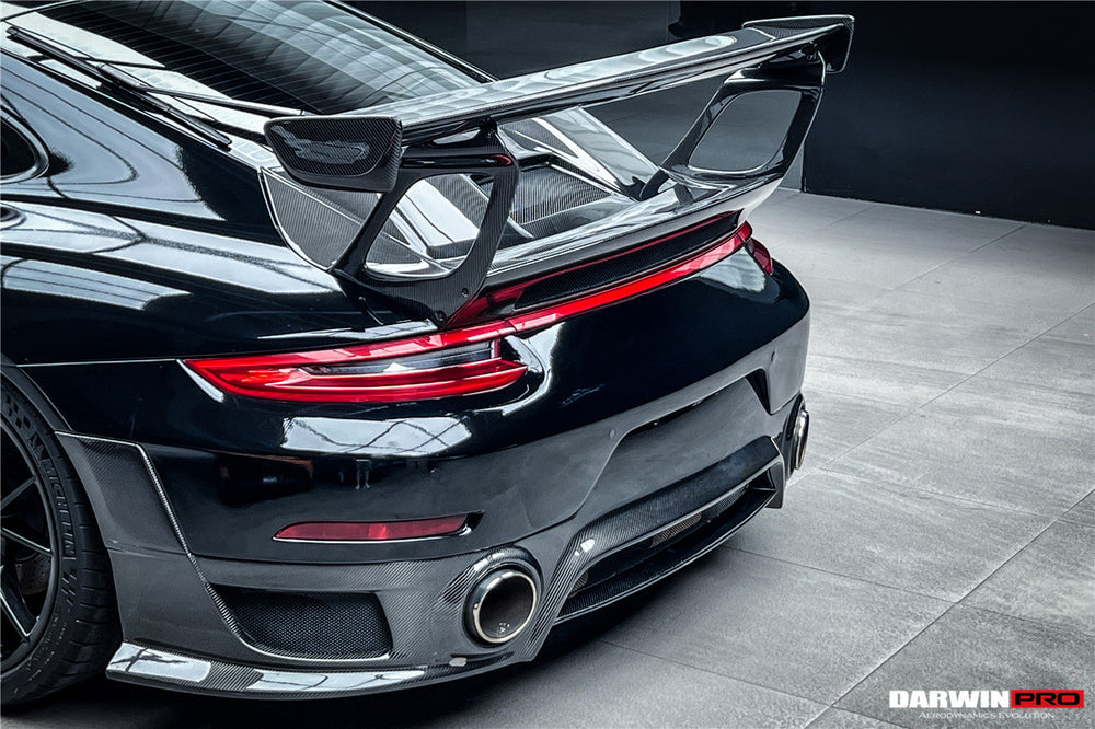 Parachoques trasero estilo Porsche 911 991.2 Carrera/Targa 4/4S GT2RS 2016-2018
