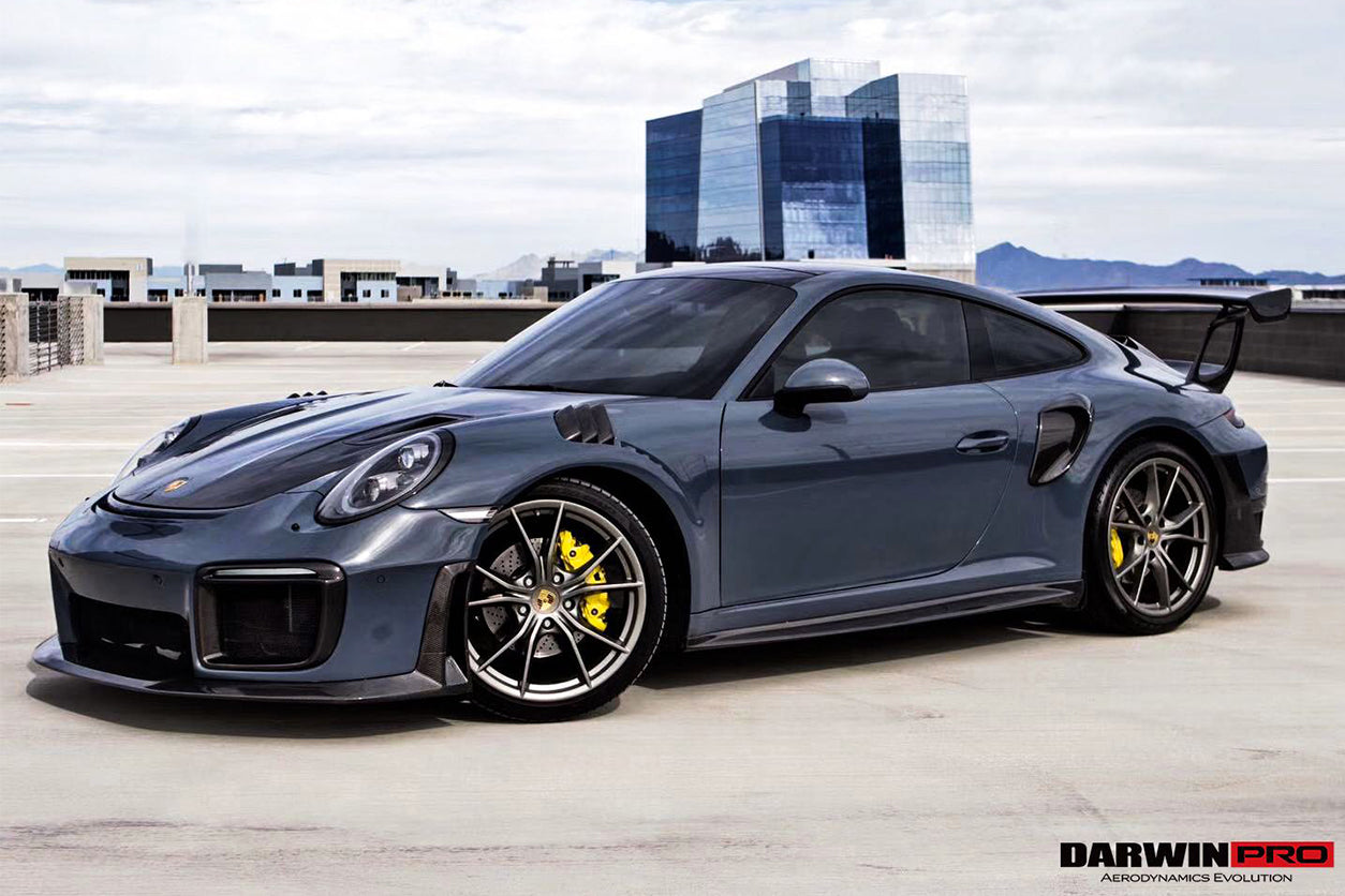 2013-2019 Porsche 911 991 Carrera Targa 4 4S 4C Only GT2RS Style Side Skirts - DarwinPRO Aerodynamics