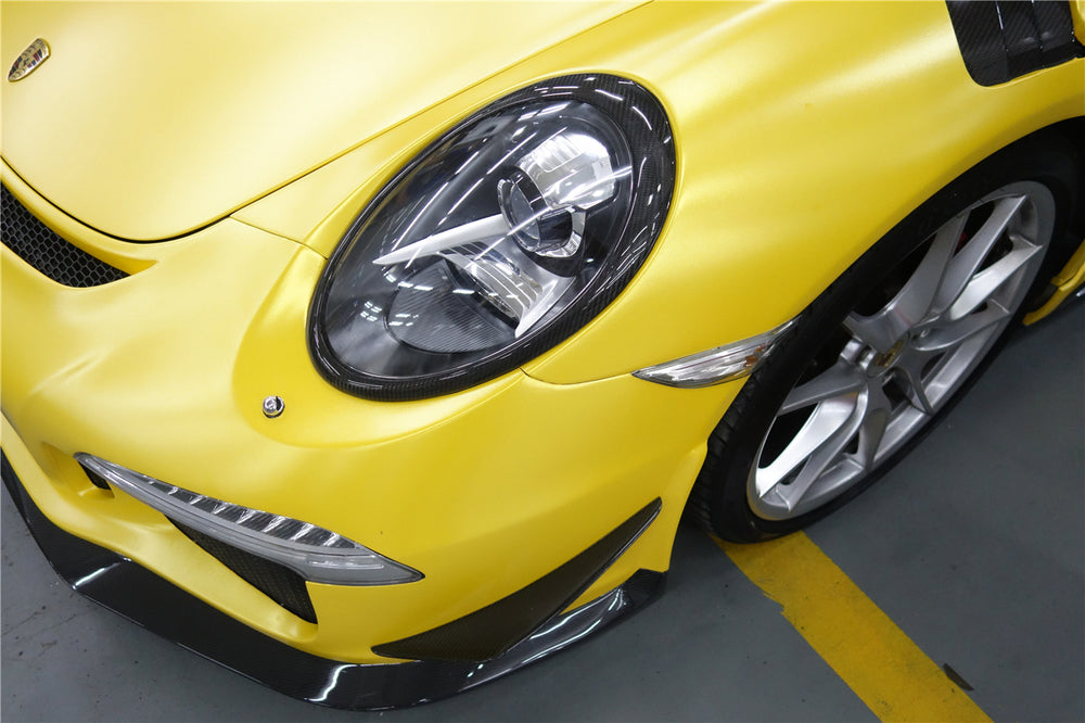 2012-2015 Porsche 911 991.1 Carrera/Targa S/4/4S Ceja de fibra de carbono