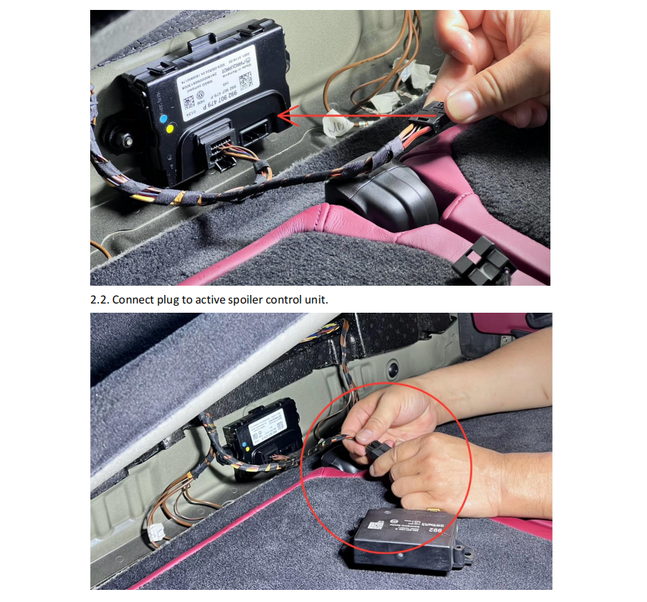 2019-2024 Porsche 911 992 Carrera Coupe And Cabriolet Spoiler Control Unit (Active Spoiler Jammer) - DarwinPRO Aerodynamics