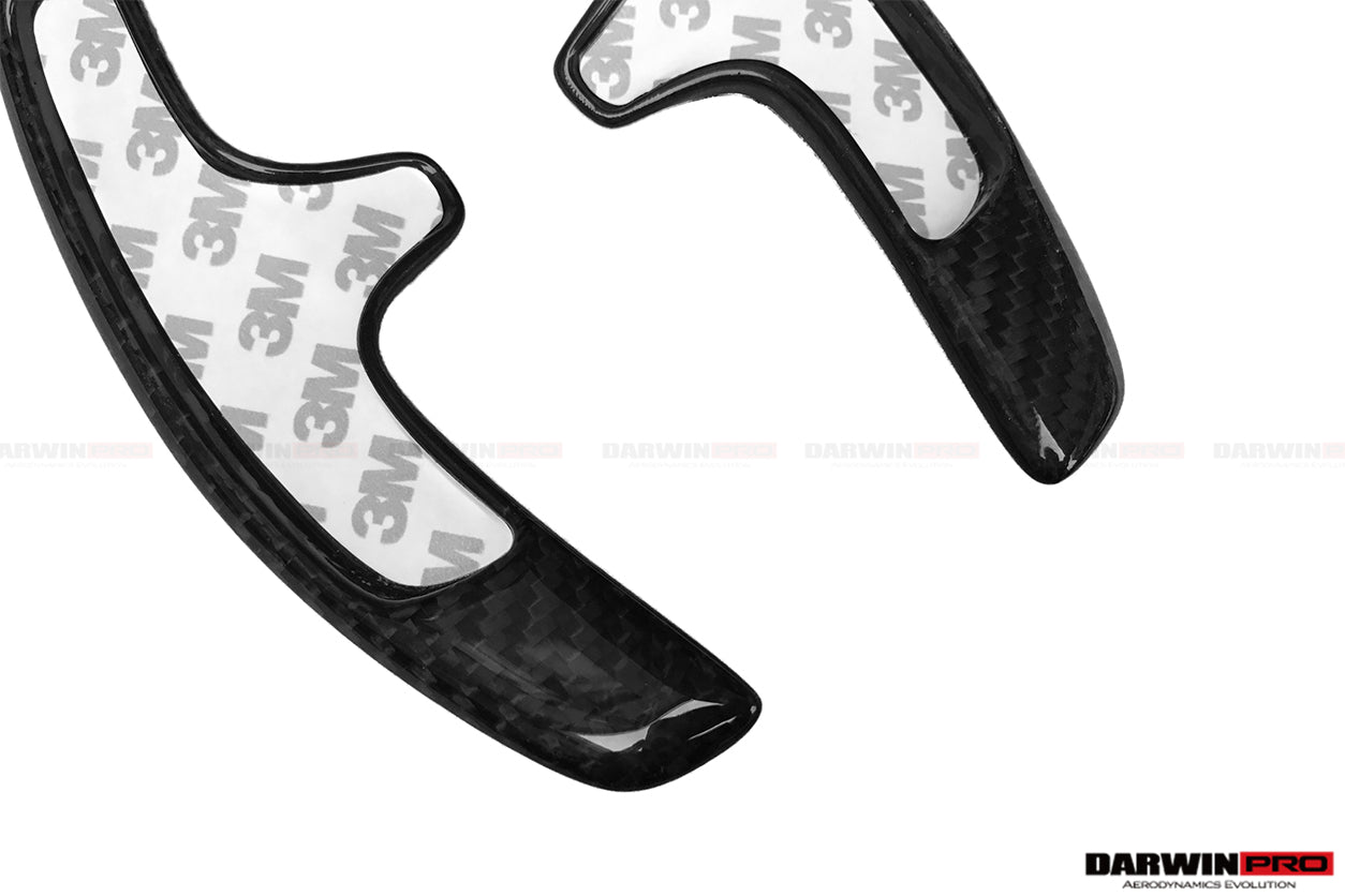 2009-2015 Porsche 911 Autoclave Carbon Fiber Paddle Shifters DarwinPRO (OE) | Fits 997, 991.1 - DarwinPRO Aerodynamics