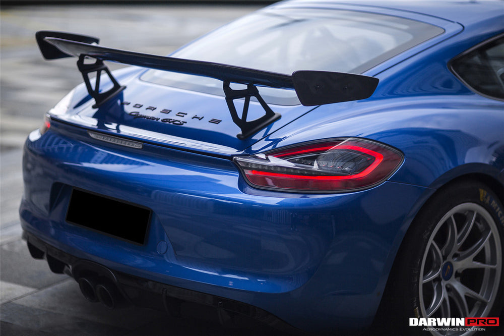 2012-2016 Porsche 981 Boxster Cayman GT4 Style Carbon Fiber Rear Diffuser