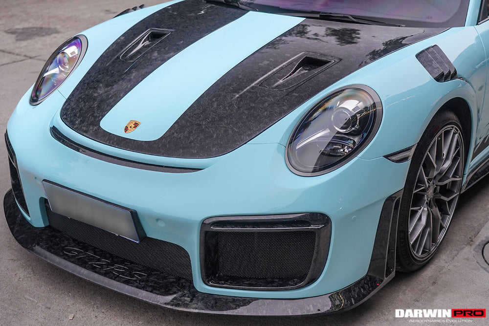 2016-2019 Porsche 911 991.2 Carrera Targa 4 4S GT2RS Style Partial Carbon Fiber Fender - DarwinPRO Aerodynamics