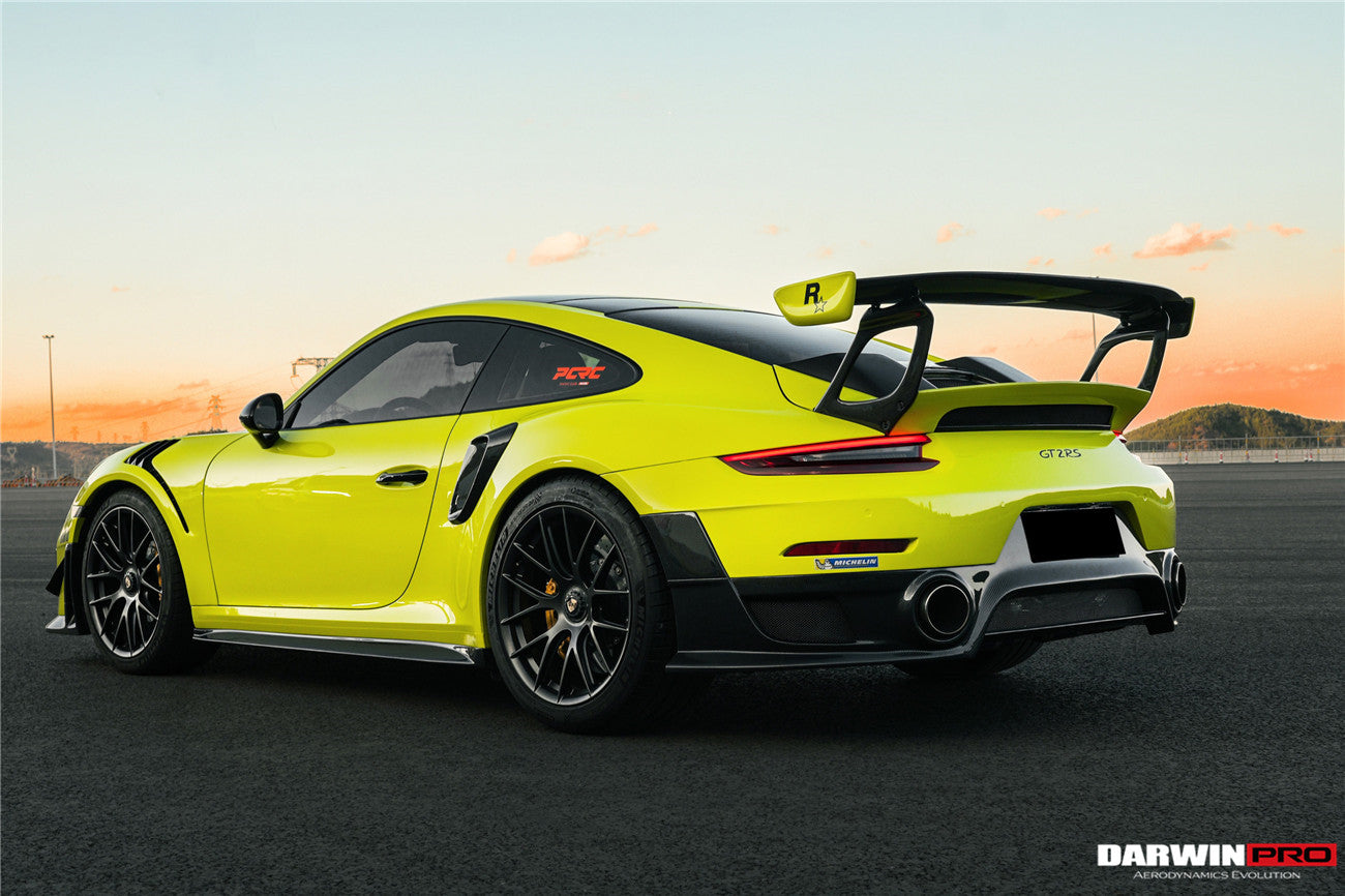 2013-2019 Porsche 911 991 Turbo S GT2RS Style Partial Carbon Fiber Rear ...