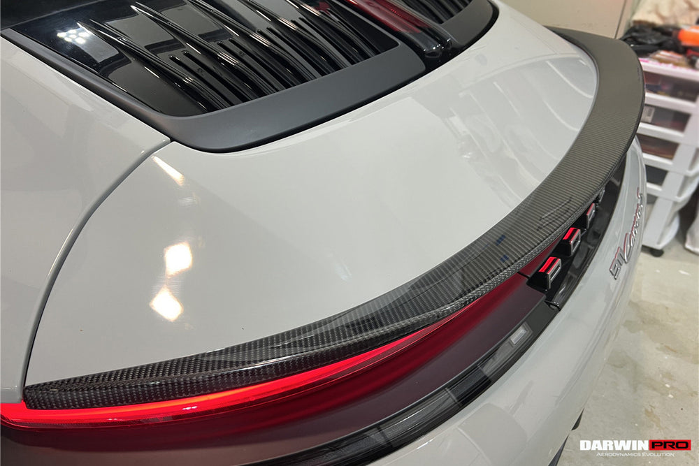 DarwinPRO 2024-UP Porsche 992.2 Facelift Carrera S 4 4S Targa Cabriolet BKSS Style Trunk Spoiler Wing