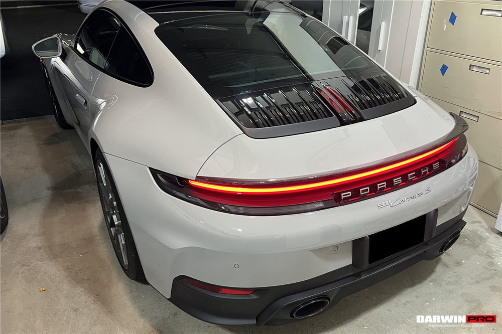 DarwinPRO 2024-UP Porsche 992.2 Facelift Carrera S 4 4S Targa Cabriolet BKSS Style Trunk Spoiler Wing