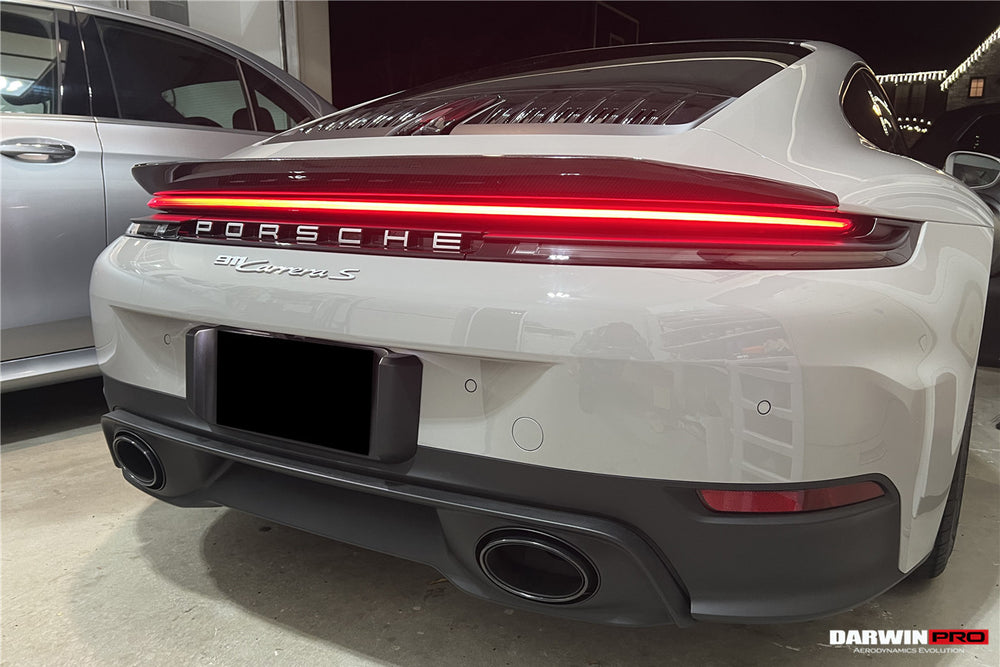 DarwinPRO 2024-UP Porsche 992.2 Facelift Carrera S 4 4S Targa Cabriolet BKSS Style Trunk Spoiler Wing