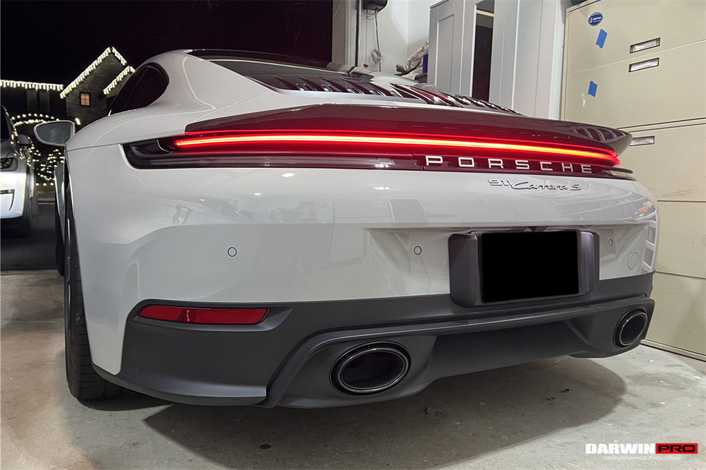 DarwinPRO 2024-UP Porsche 992.2 Facelift Carrera S 4 4S Targa Cabriolet BKSS Style Trunk Spoiler Wing